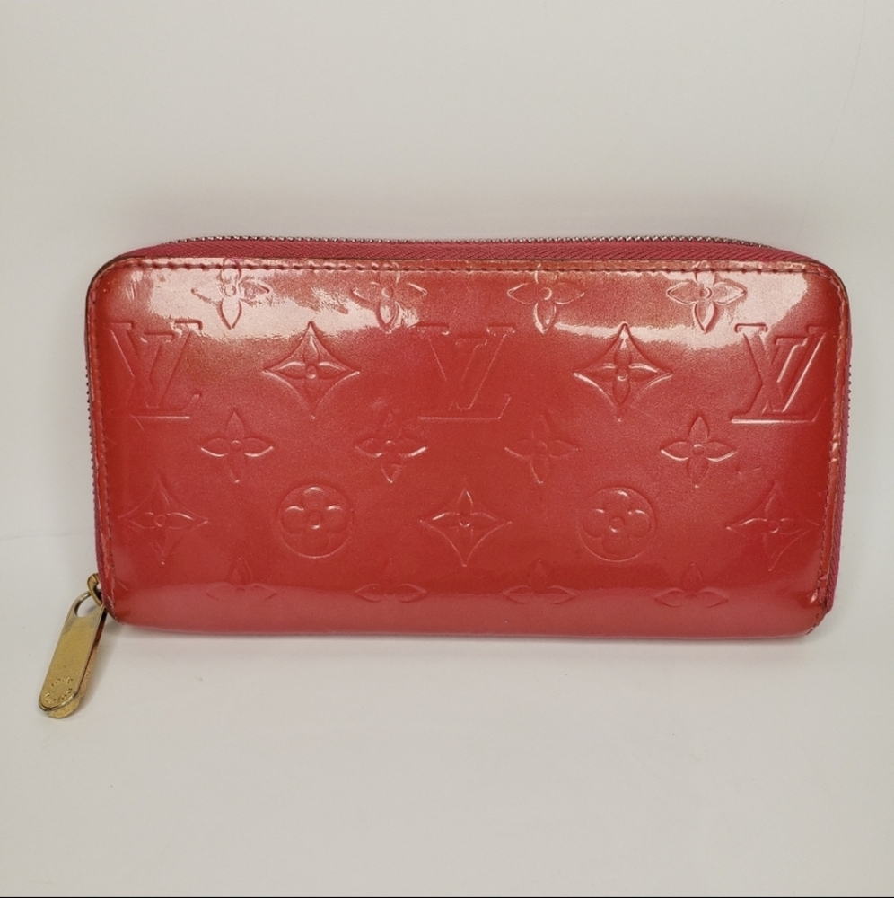 Louis Vuitton M91597 Monogram Vernis Zippy Long Wallet